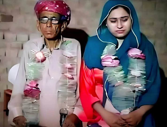 ملتان میں 90 سالہ بزرگ نے جوان لڑکی سے شادی کرلی، مگر پہلی رات کمرے میں جانے سے ڈر کر…